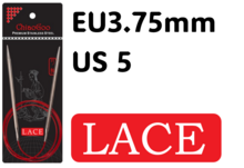 Chiaogoo Red Lace 3.75 mm