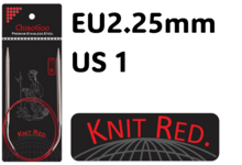 Chiaogoo Knit Red 2.25 mm
