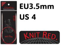 Chiaogoo Knit Red 3.5 mm