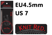 Chiaogoo Knit Red 4.5 mm