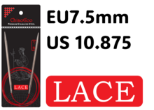 Chiaogoo Red Lace 7.5 mm