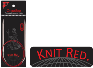 Chiaogoo Knit Red rondbreinaalden