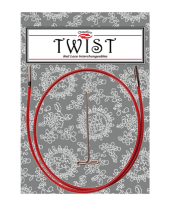 Twist Red - 55 cm, [MINI] kabel