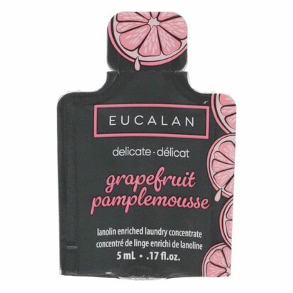 Eucalan wool detergent, 5ml, Grapefruit