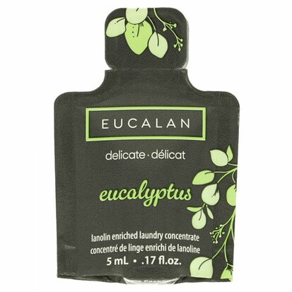 Eucalan wool detergent, 5ml, Eucalyptus