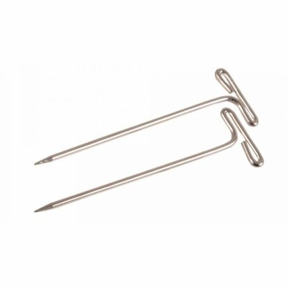KnitPro T-pins for blocking, metal, 50 pieces