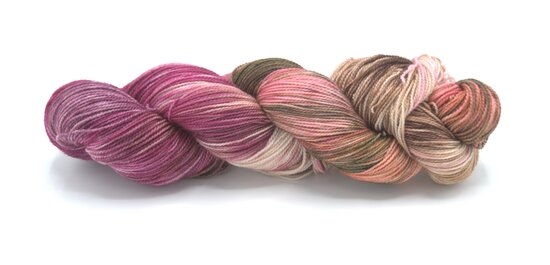 Merino High Twist - Cinnamon Candy Cane