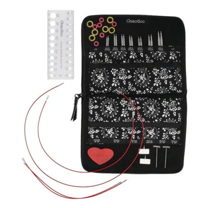 ChiaoGoo TWIST Lace Interchangeable Tip Set 4" (10 cm) US 2–8 (2.75–5.00 mm)