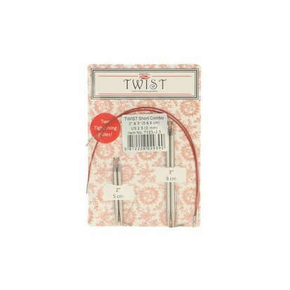 Twist - 5 cm + 8 cm / 1.5 mm  Short Combo