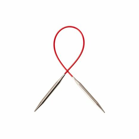 Knit Red - 23 cm, 3.25 mm
